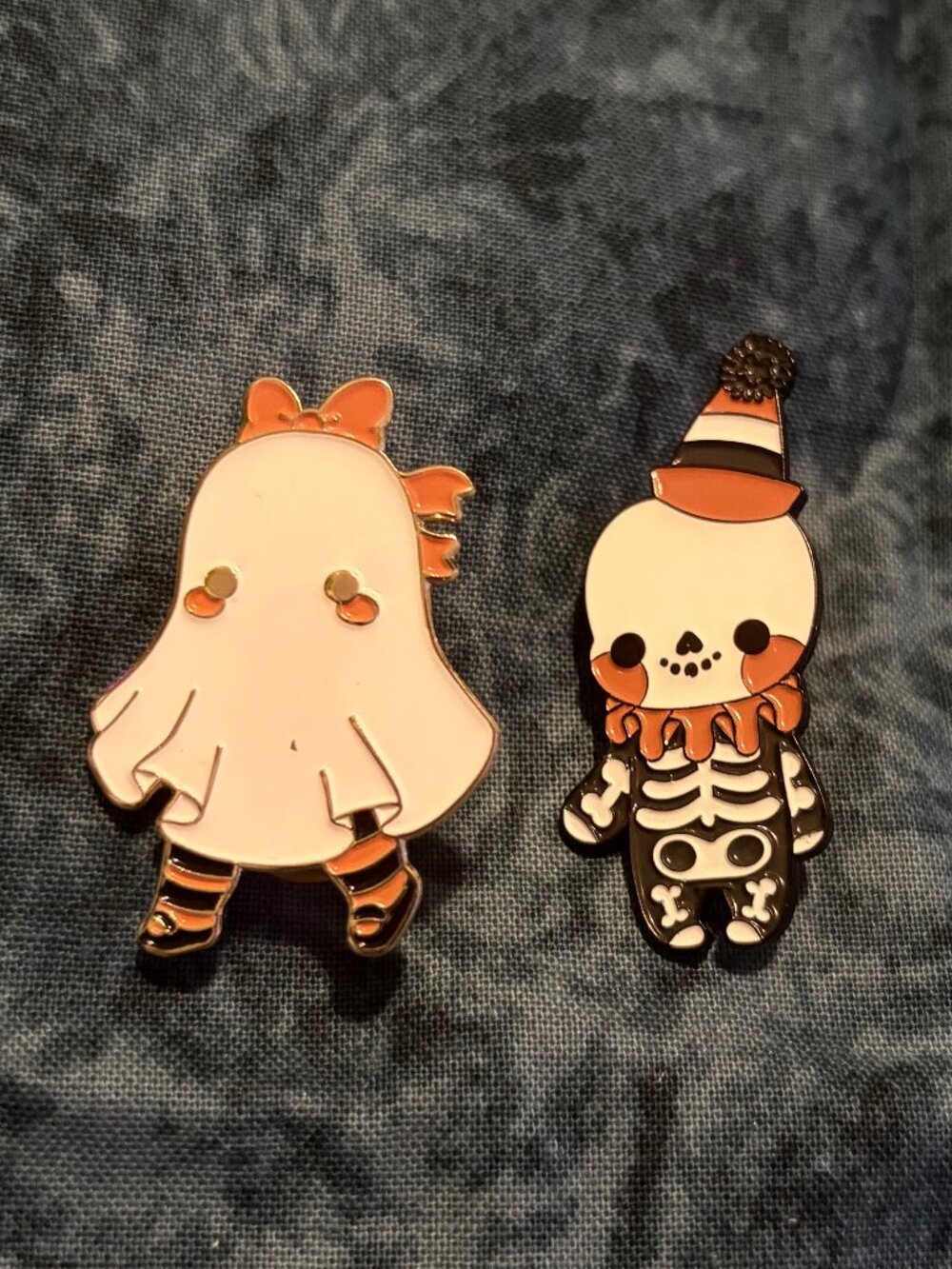Bright Bat Vintage Halloween Blind Bag Enamel Pins